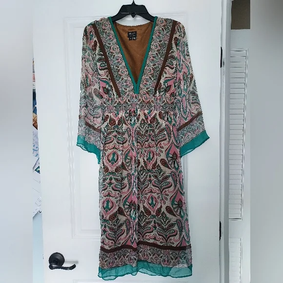 mexican shirt dress Embroidered Mexican Dress